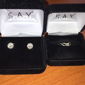 Ring and earring combo!